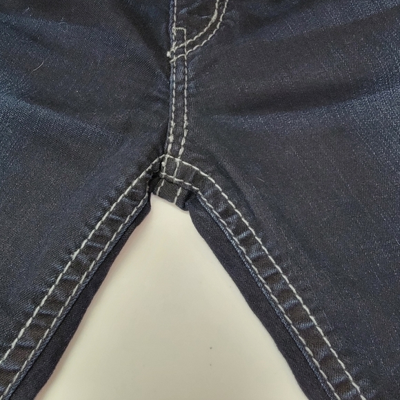 Silver Jeans Suki Mid Rise Bootcut Dark Wash Denim Blue Jeans Sz 28X32 - Picture 12 of 15